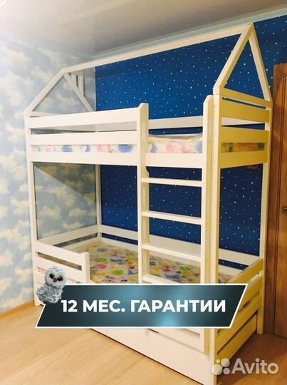 Детская кровать домик