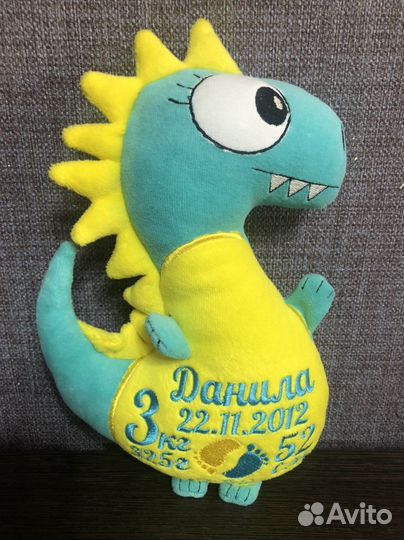 Именные игрушки с метрикой