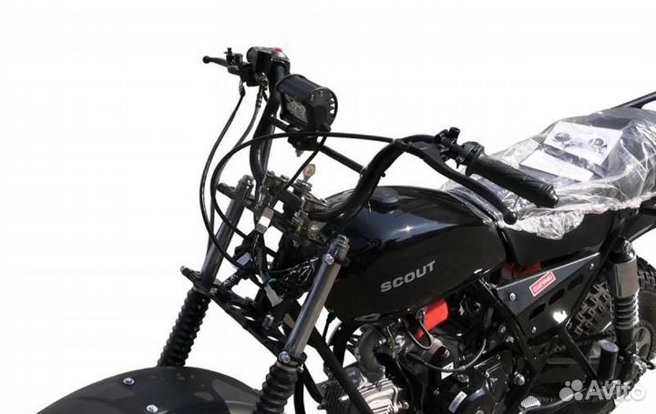 Мотоцикл скаут-8 Стриж 90сс (механика)