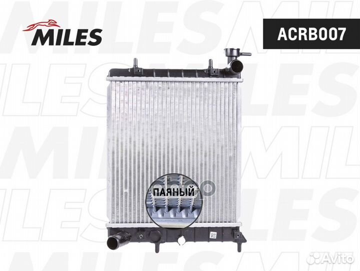 Радиатор, охлаждение двигателя acrb007 Miles