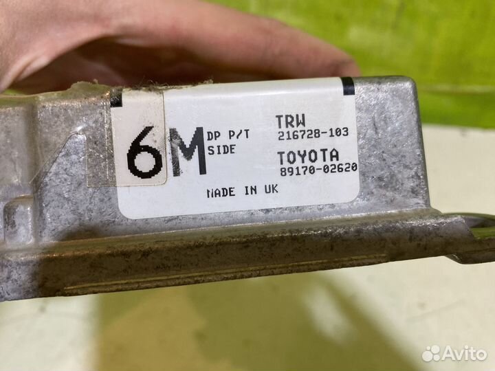 Блок управления AIR BAG Toyota Corolla E150