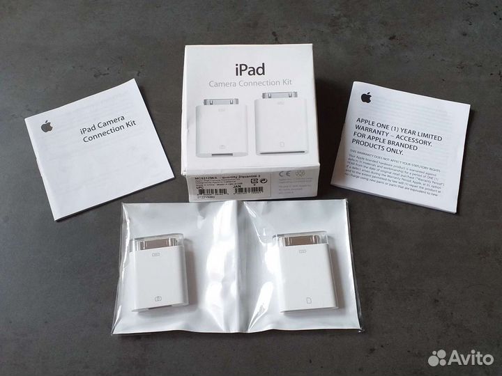 Комплект Apple iPad Camera Connection Kit адаптеры
