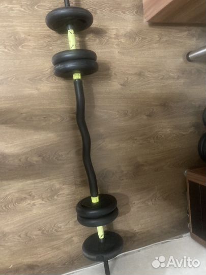 Штанга гриф блины