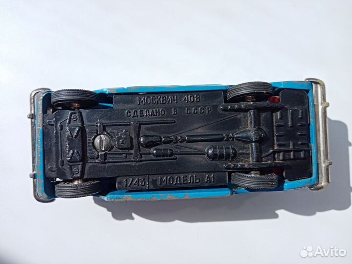 Машинка СССР москвич