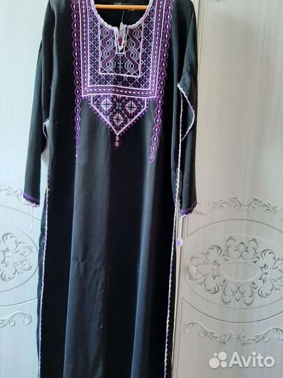 Летнее длинное платье