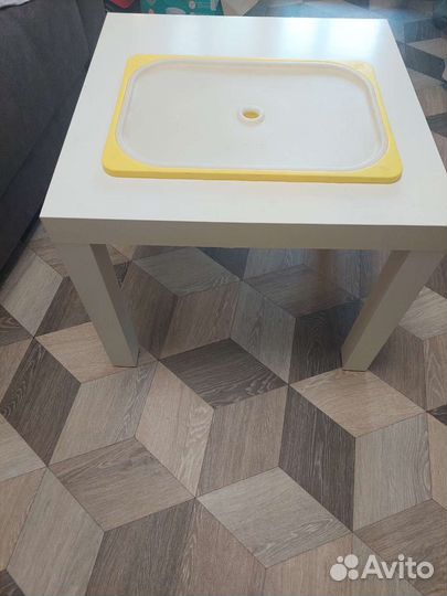 Детский игровой стол с контейнером IKEA