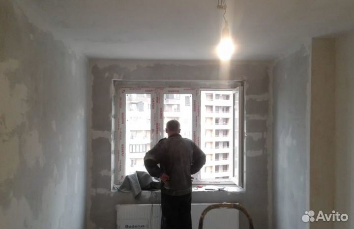 Установка откосов и подоконников