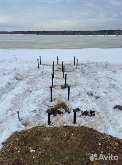 Сваи винтовые для фундамента