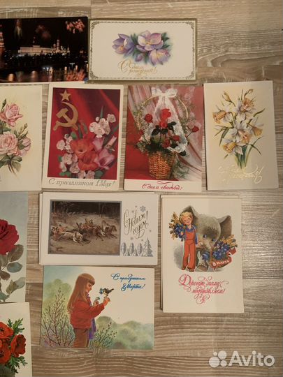 Открытки советские СССР
