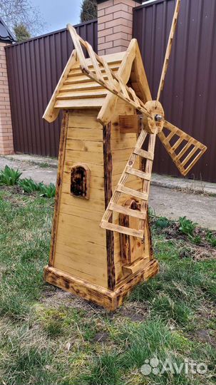 Фигуры садовые из дерева