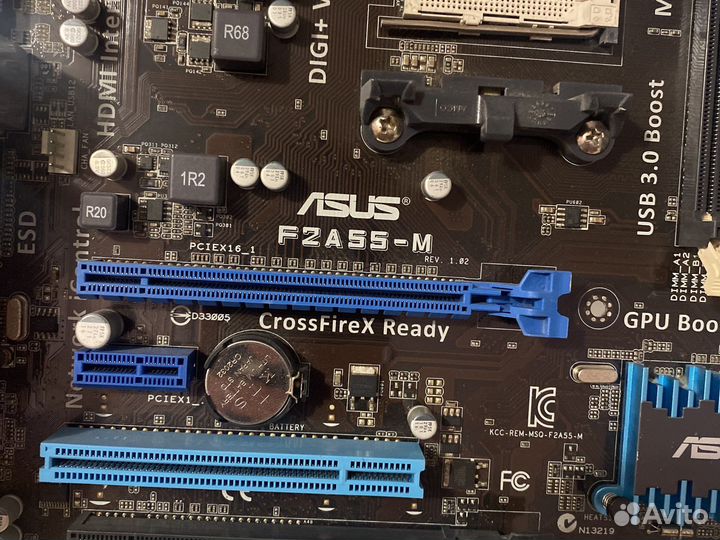 Материнская плата f2a55-m