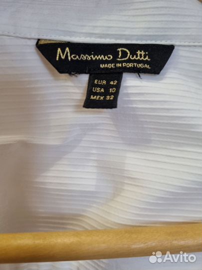 Massimo dutti рубашка женская белая M