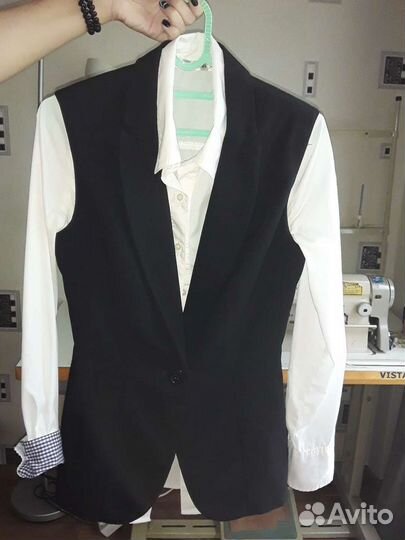 Жилетка для девочки,рубашка для школы