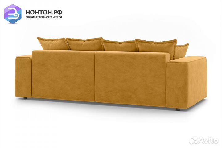 Диван еврокнижка Венте желтый