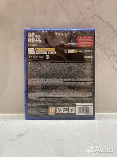 Диск UFC 5 игра PS5