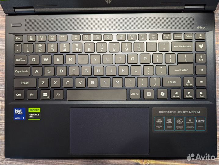 Acer Predator neo 14, ultra 7, 4070, 16gb, new