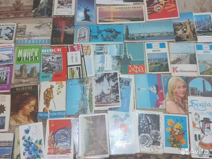 Открытки наборы календари артисты СССР