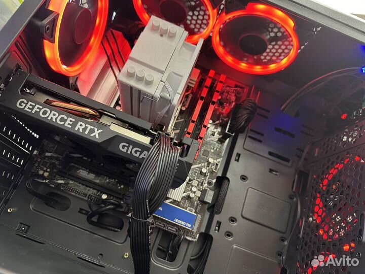 Игровой пк i5-12400F/32GB/RTX 4060/nvme 500+1000g