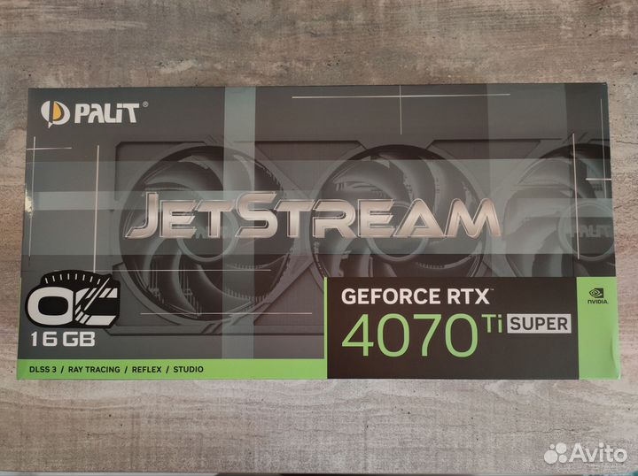 Rtx 4070 ti super palit Jetstream