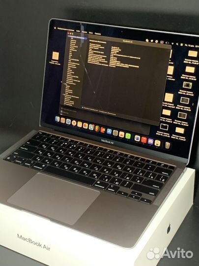 MacBook Air M1 8/256 темно серый