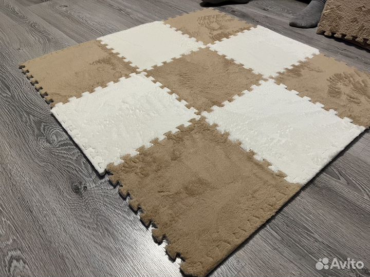 Ковер пазл с ворсом
