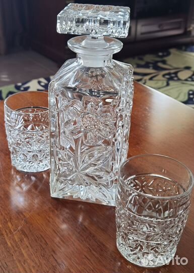 Набор для виски хрусталь