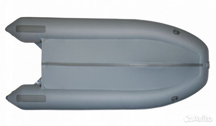 Лодка пвх Кайман N-400 серый