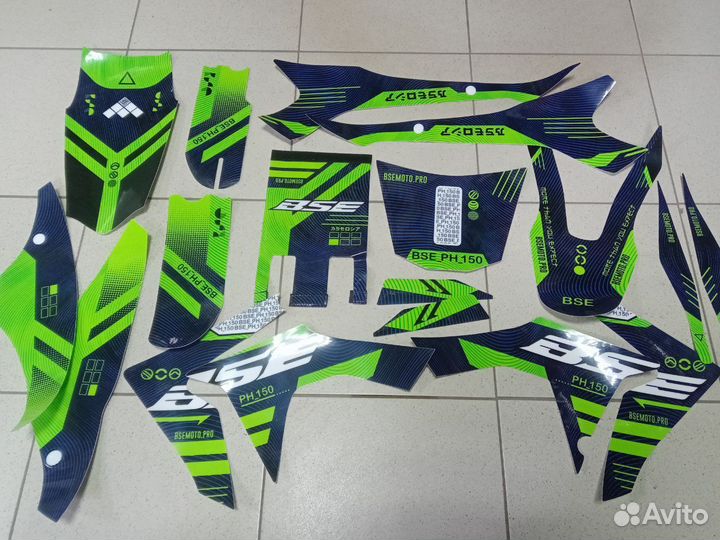 Графика на питбайк BSE PH10