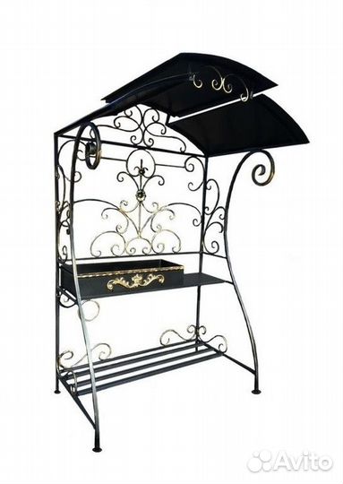 Мангал с крышей