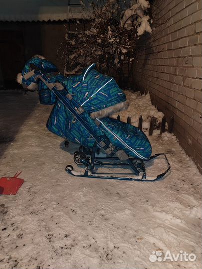 Санки-Коляска Ника 7-8 sk
