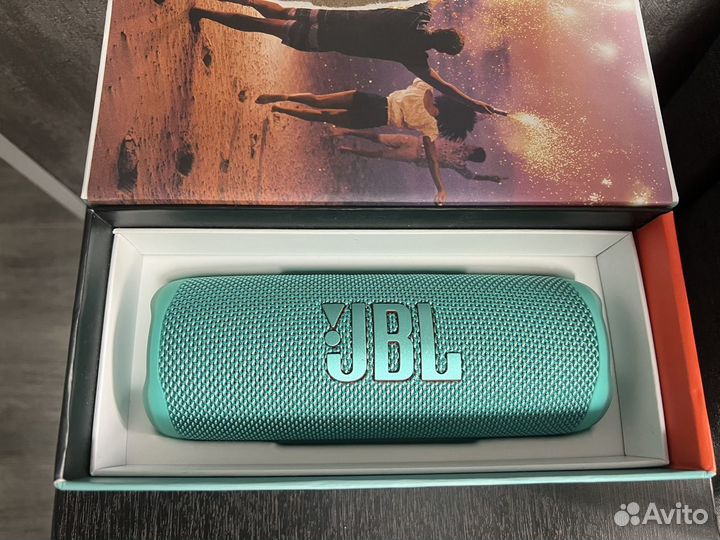 Портативная колонка JBL Flip 6 Teal бирюзовый