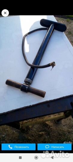 Насос автомобильный ножной