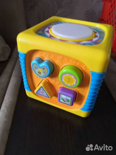 Развивающий музыкальный кубик baby go