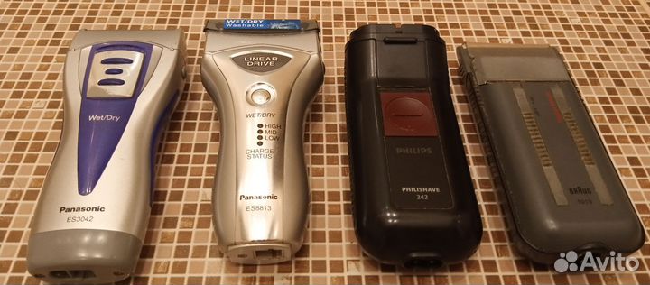 Braun, Philips, Panasonic бритва электрическая