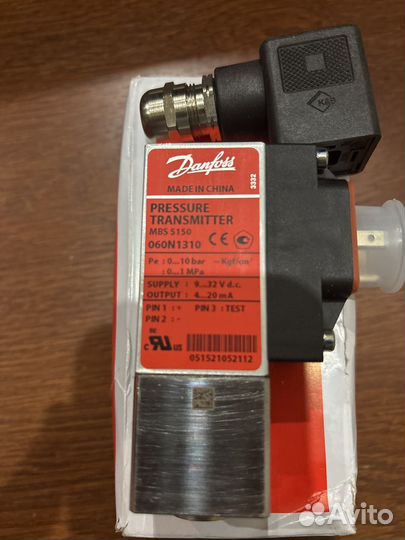 Преобразователь давления Danfoss
