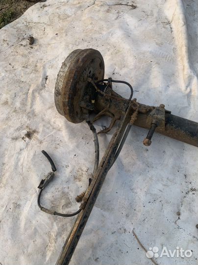 Балка задняя nissan B14