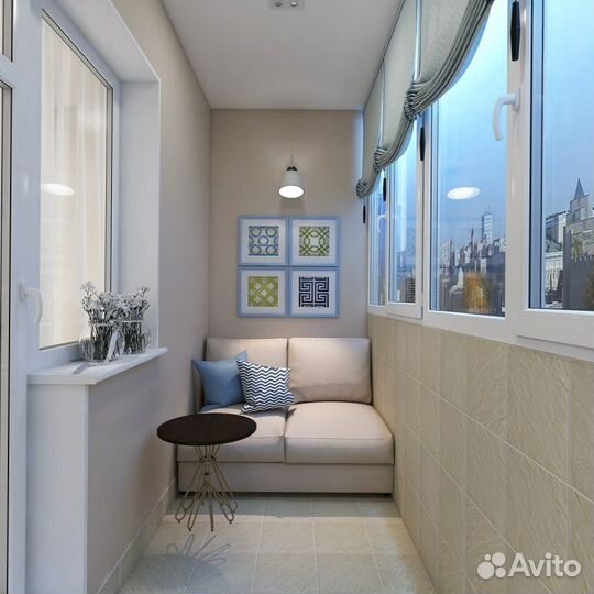 Остекление лоджии и балконов