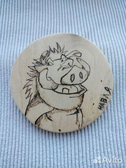 Подставка под горячее из дерева