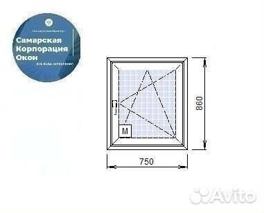 Пластиковое окно