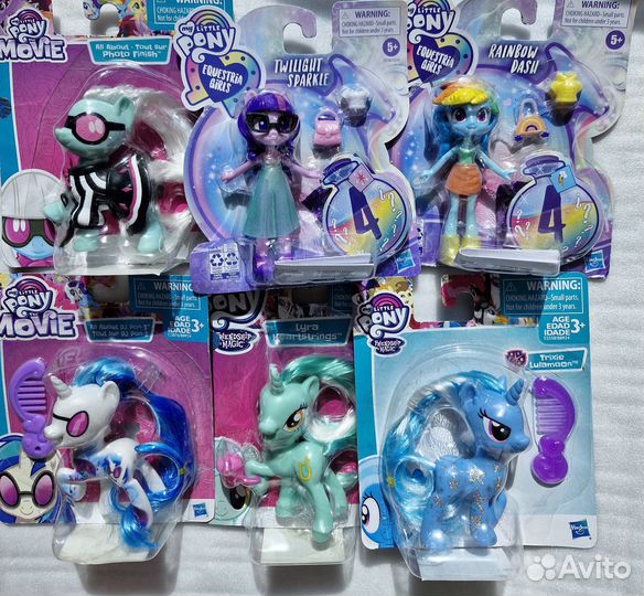 My Little Pony Twilight искорка радуга и др