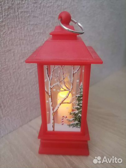 Фонарь лампа новогодний. Новый