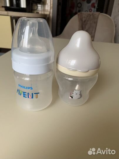 Бутылочки avent и lubby