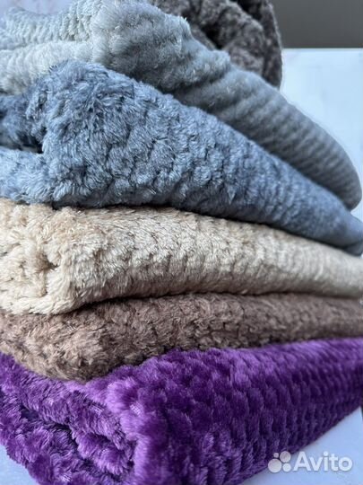 Плед покрывало ананас кубики мягкие на подарок