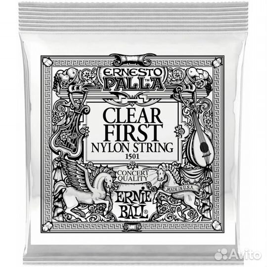 Струна одиночная для гитары Ernie Ball, нейлон,1-я