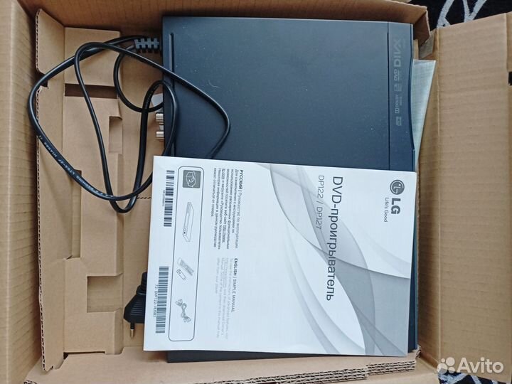 Dvd плеер lg