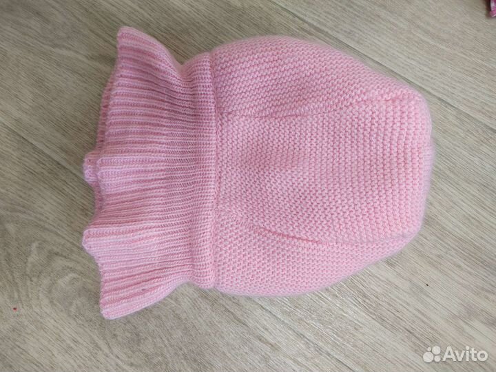 Шапка шлем для новорожденных