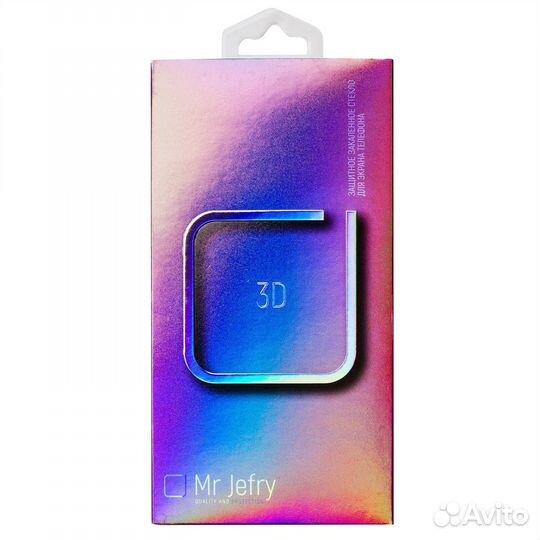 Закаленное стекло 3D Mr. Jefri для iPhone 12 / 12