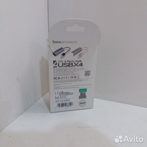 USB-разветвитель hoco USB HUB 4 in 1
