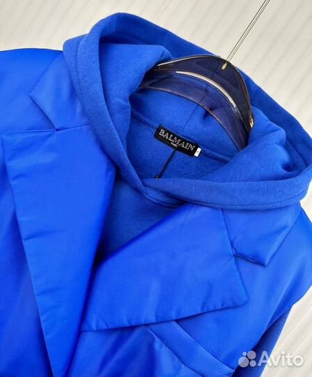 Женский костюм тройка теплый balmain S.M.L