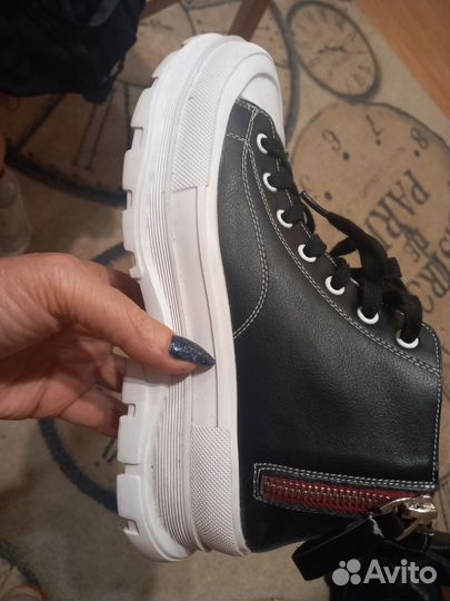 Кеды кожаные O'shade 37 p. новые